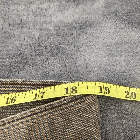 H&M L.O.G.G. Men's Jeans W36 L34 Plaid Flannel Pattern Bootcut Pants - Picture 5 of 7